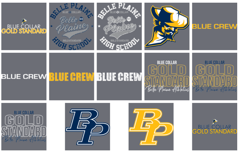 Belle Plaine Community School District Belle Plaine Blue Crew Fan Gear
